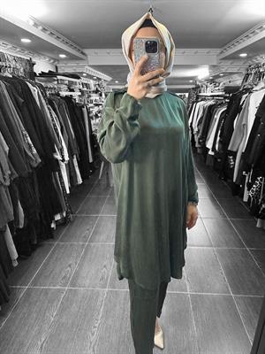 MissWhence 37017 Pantolon Takım - Haki