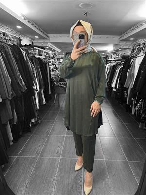 MissWhence 37017 Pantolon Takım - Haki