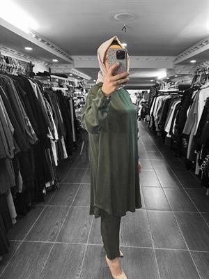 MissWhence 37017 Pantolon Takım - Haki