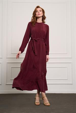 MissWhence 37800 Elbise - Bordo