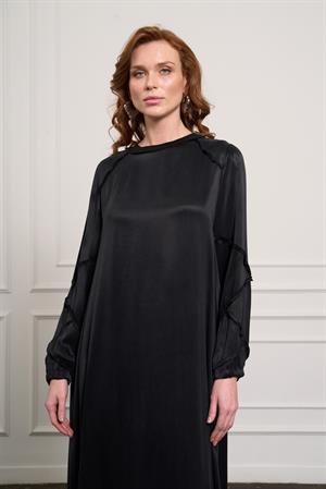 MissWhence 37801 Elbise - Siyah