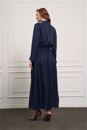 MissWhence 37810 Elbise - Lacivert