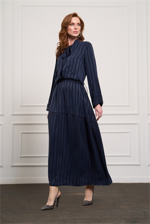 MissWhence 37810 Elbise - Lacivert