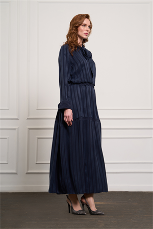 MissWhence 37810 Elbise - Lacivert
