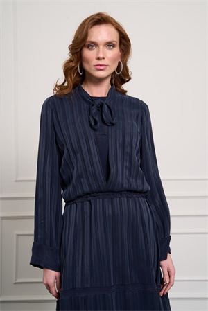MissWhence 37810 Elbise - Lacivert