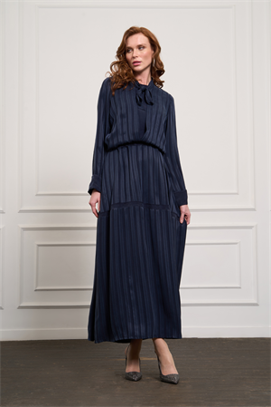 MissWhence 37810 Elbise - Lacivert