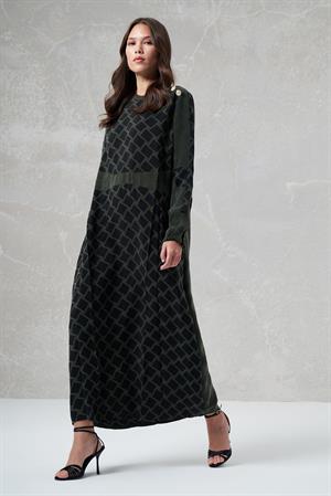 MissWhence 37825 Elbise - Yeşil