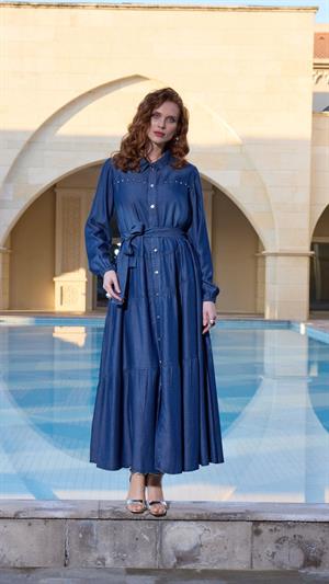 MissWhence 37842 Elbise - Lacivert