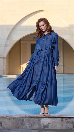 MissWhence 37842 Elbise - Lacivert