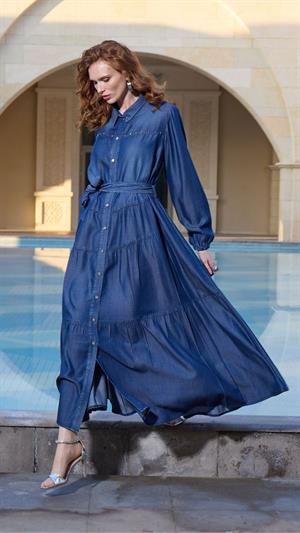 MissWhence 37842 Elbise - Lacivert