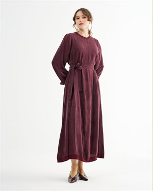 MissWhence 39800 ELBİSE - BORDO