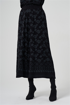 MissWhence MİSS 252-253 Triko Takım - Siyah