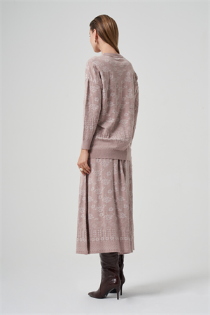 MissWhence MİSS 252-253 Triko Takım - Vizon