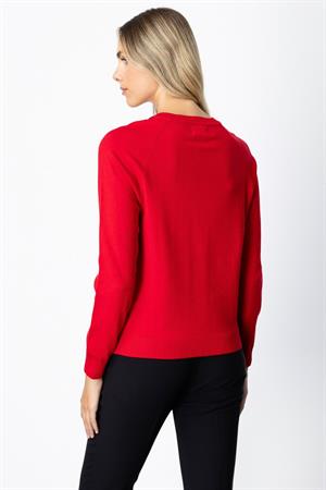 ON FASHION 26K.ON.HRK.65921.01 HIRKA RENKLİ DÜĞMELİ - KIRMIZI