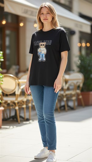 ON FASHION 26Y.ON.BLZ.70342.01 BLUZ - SİYAH