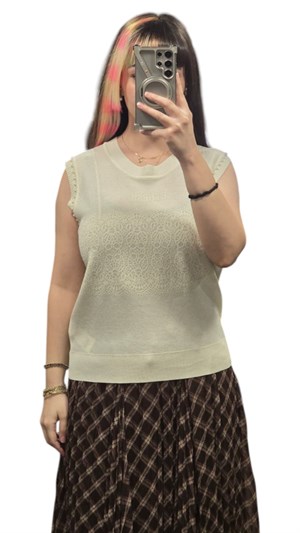 ON FASHION 26Y.ON.BLZ.70359.01 İNCİLİ BLUZ - BEJ