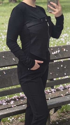 ON FASHION 26Y.ON.BLZ.70366.01 BLUZ - SİYAH