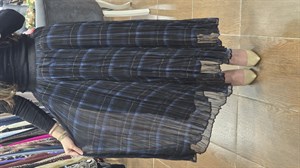 ON FASHION 26Y.ON.ETK.74218.01 BELİ LASTİKLİ MİDİ BOY FIRFIR ETEK-LACİ
