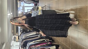 ON FASHION 26Y.ON.ETK.74218.01 BELİ LASTİKLİ MİDİ BOY FIRFIR ETEK-LACİ