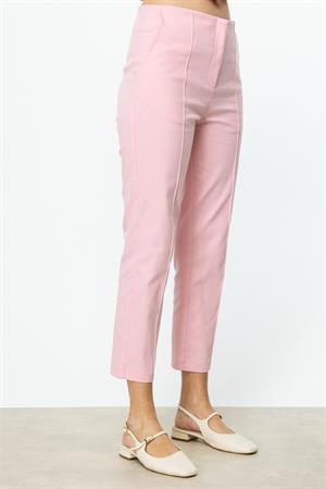 ON FASHION ÇİAMLI DAR PANTOLON - PEMBE