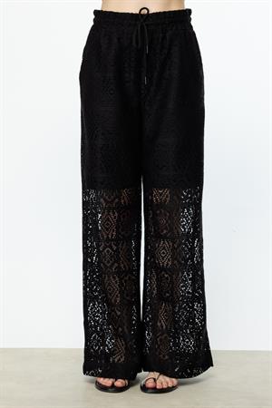 ON FASHION DANTEL PANTOLON - SİYAH