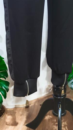 ON FASHION Paçası Fermuar Detaylı cepli Eşofman - Siyah