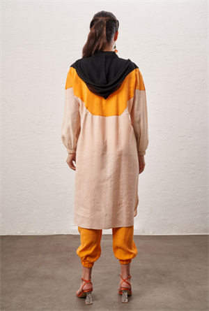 RED SHE TASARIM KAP - BEJ/ORANJ