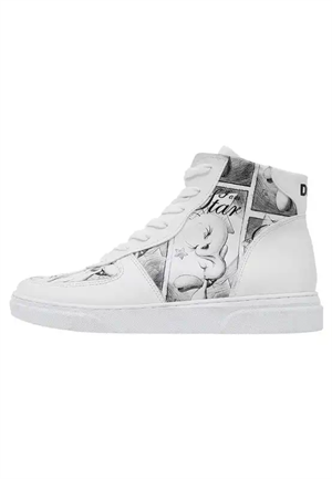 Tweety Sketch / Dogo WB Ace Boots Kadın Düz Bot