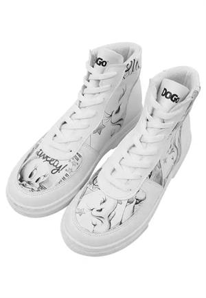 Tweety Sketch / Dogo WB Ace Boots Kadın Düz Bot
