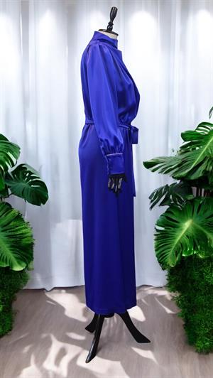 ZARA SATEN ELBİSE - SAKS