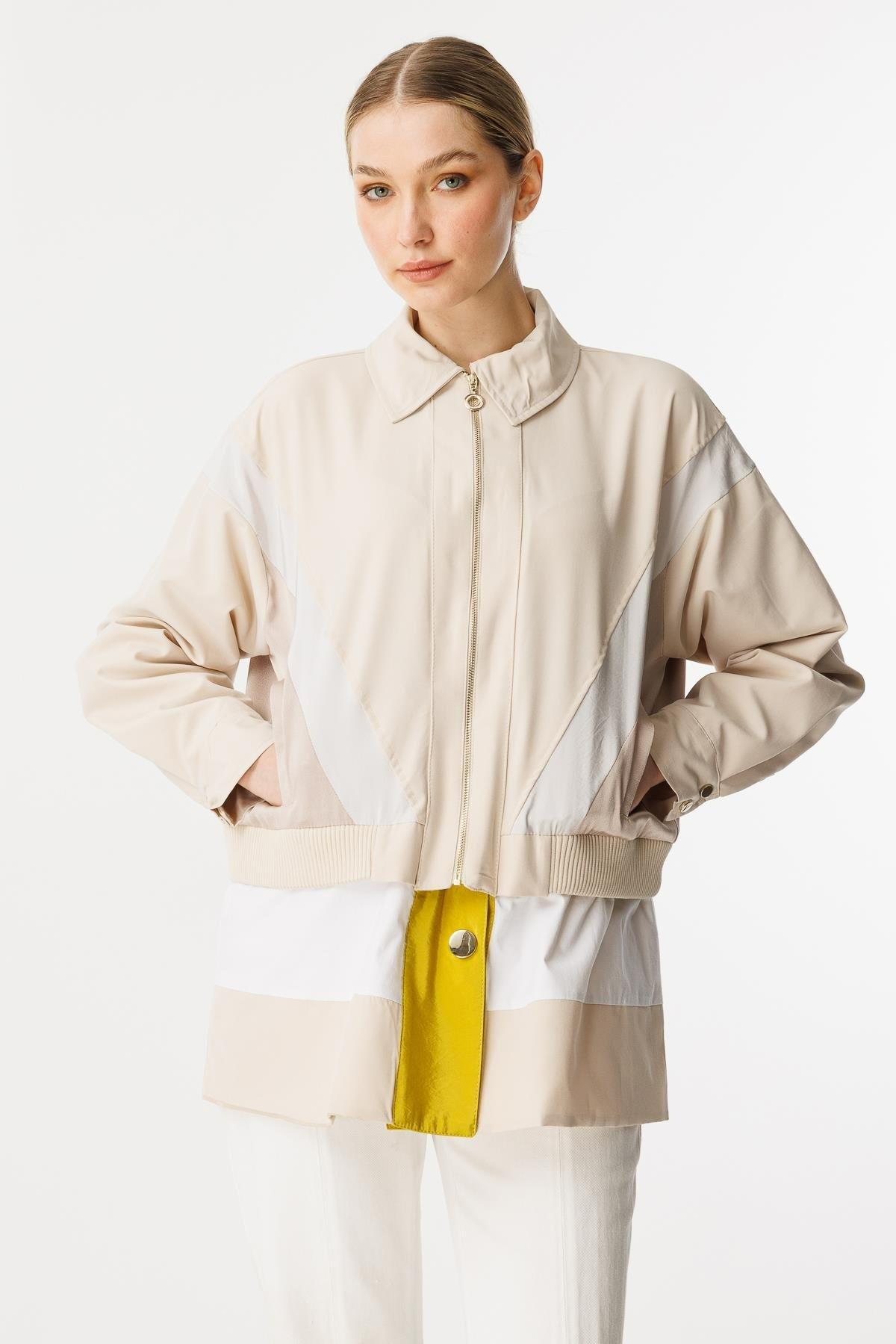 25YGSCKT3022/Ghisa Ceket - Camel
