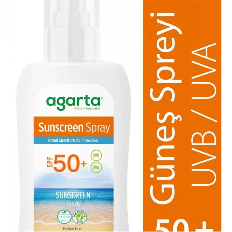 AGARTA DOĞAL GÜNEŞ SPREYİ 150 ML