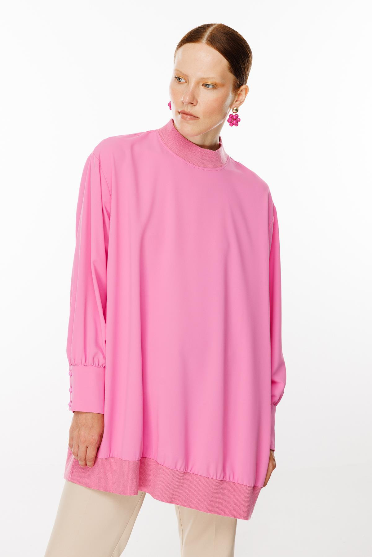 Ghisa Tunik - Pembe