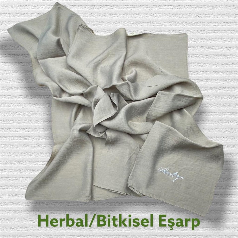 HERBAL BİTKİSEL EŞARP - CAMEL