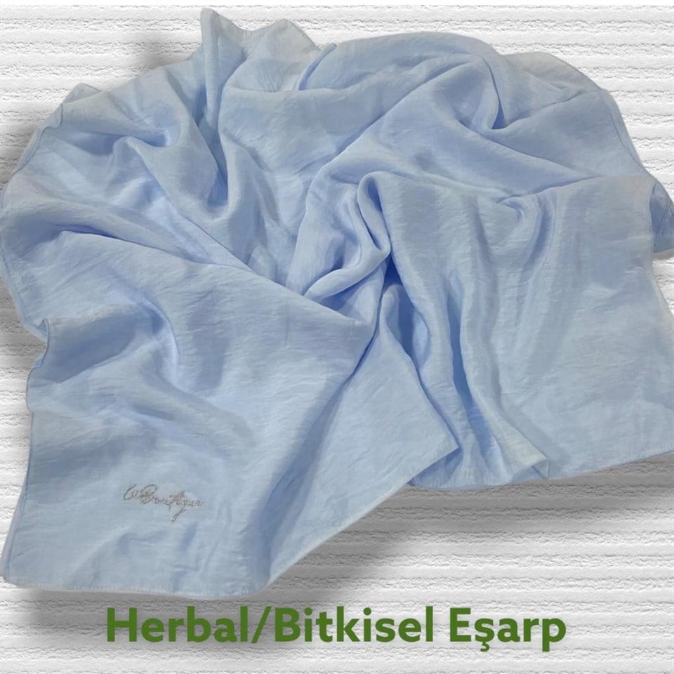 HERBAL BİTKİSEL EŞARP - CAROLİNE BLUE