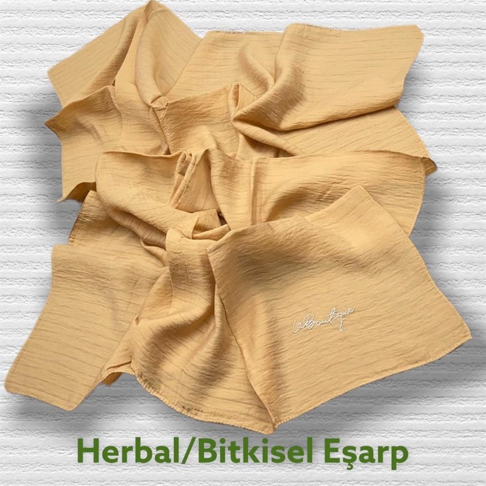HERBAL BİTKİSEL EŞARP - GOLD