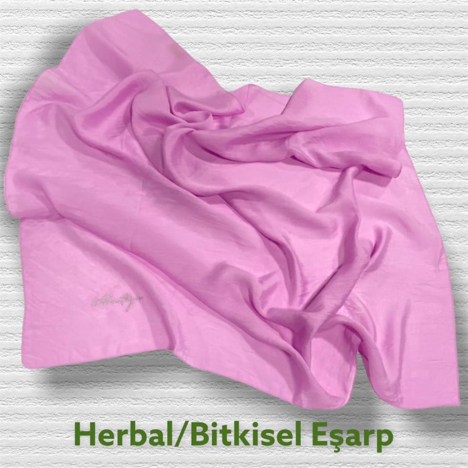 HERBAL BİTKİSEL EŞARP - PİNK