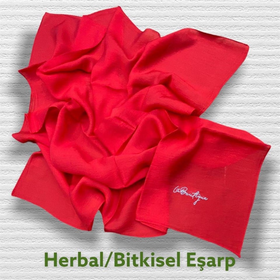 HERBAL BİTKİSEL EŞARP - YAKUT
