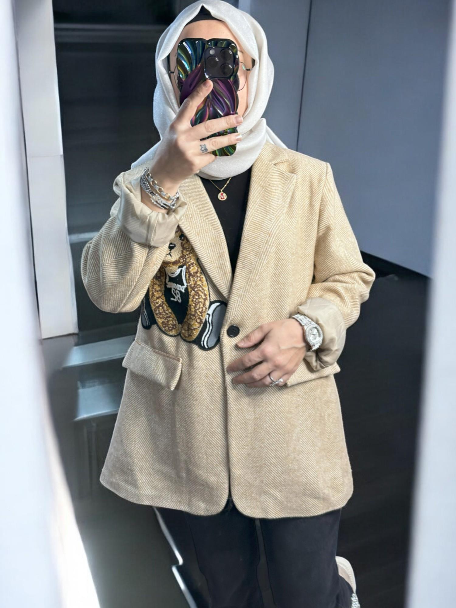 italy Aycık Detaylı Ceket - Camel