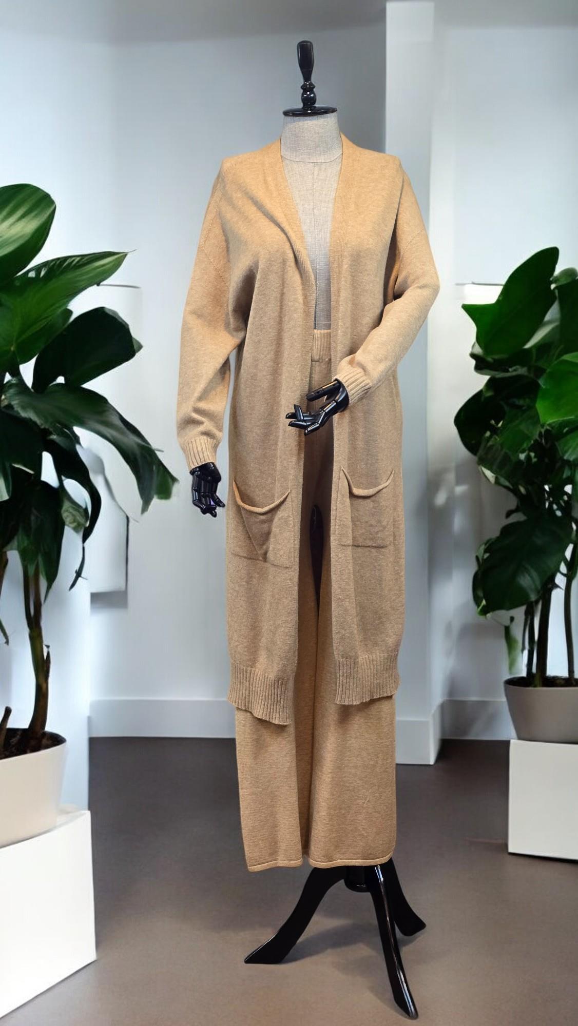 İTALY TRİKO CEKET - CAMEL