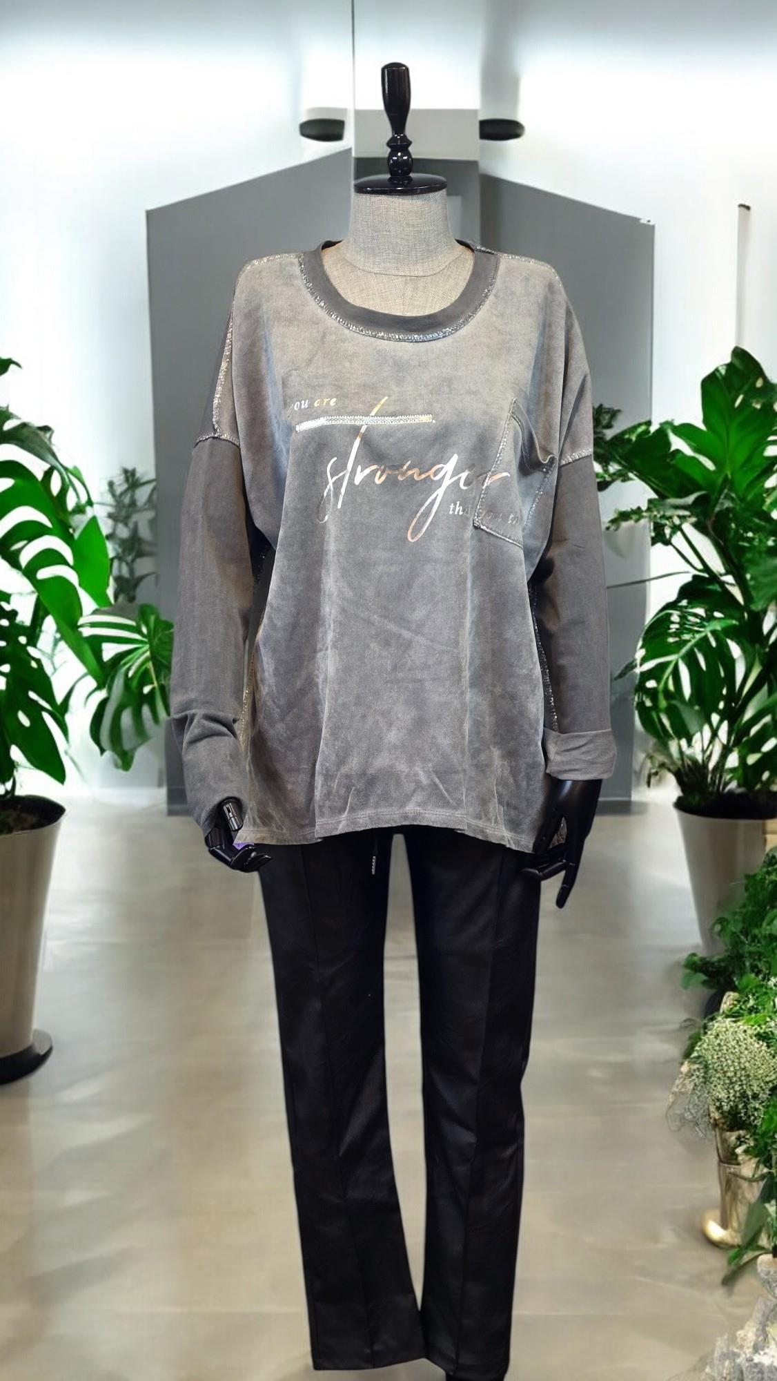 KB-K8098 SHIRT - GRİ