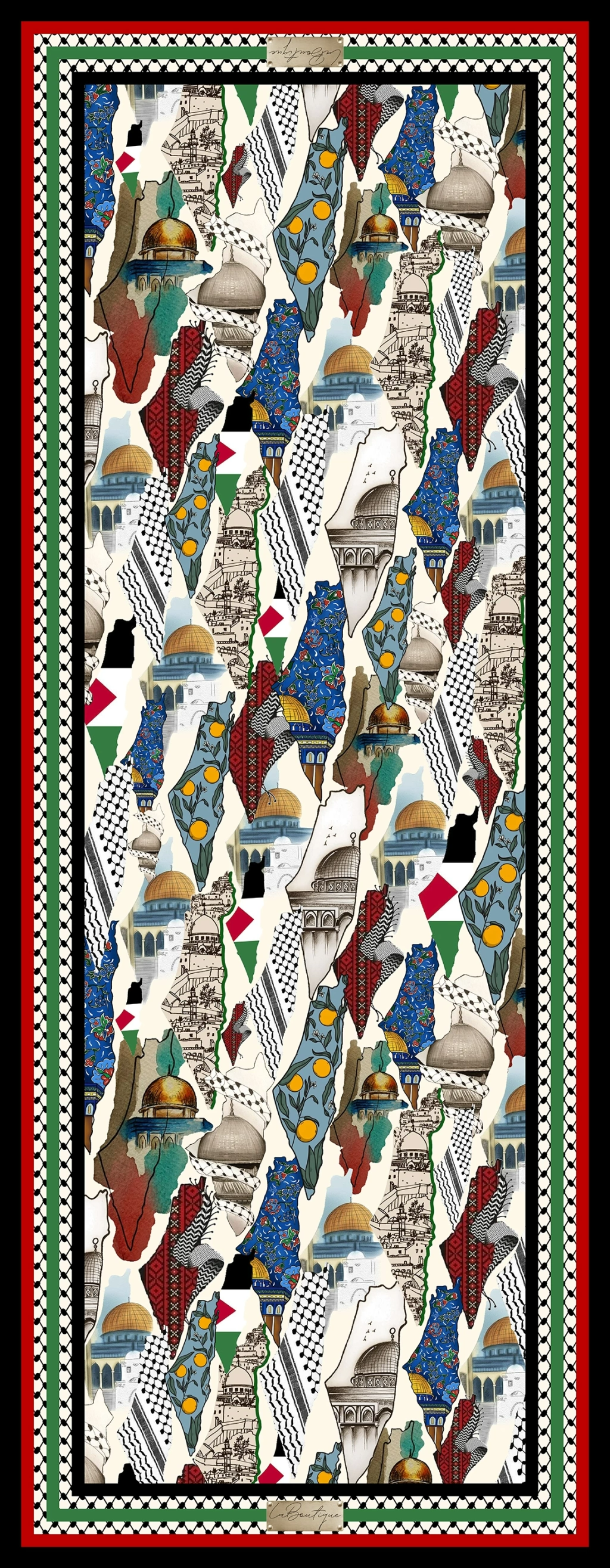 La Boutique Kefiye Şal - f112/03