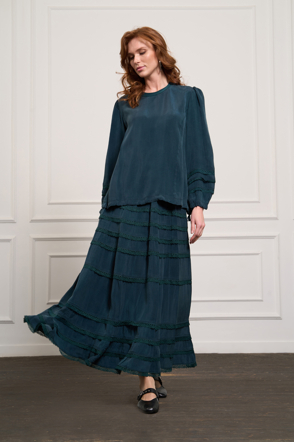 MissWhence 37005 Tunik Takım - Zümrüt