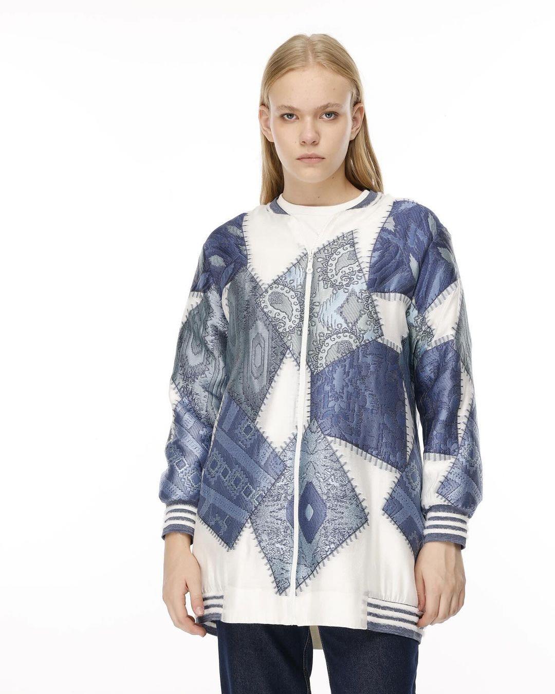 MODAL & JAKAR BOMBER CEKET - MAVİ
