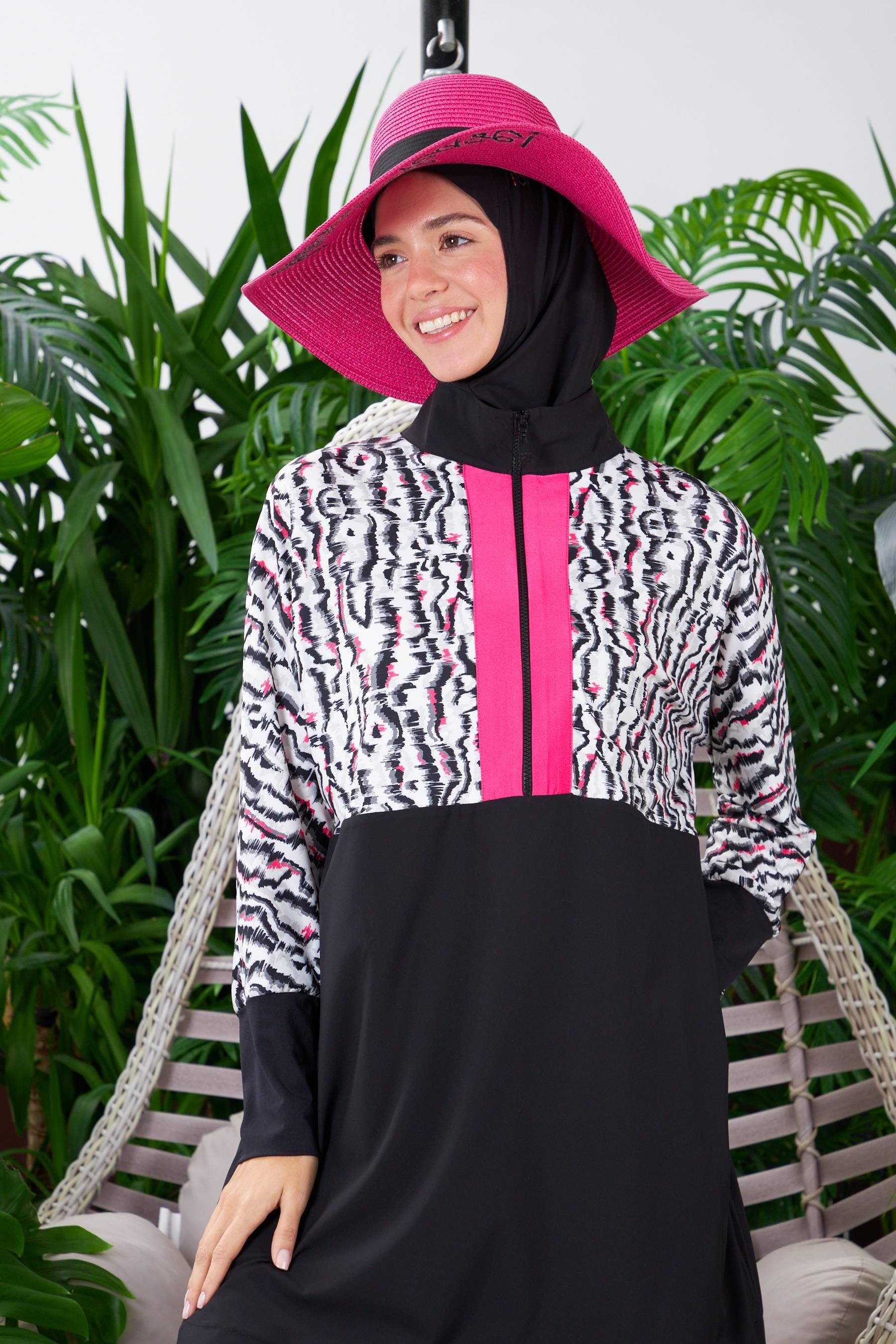 Moodbasic BEACH PLEASE HASIR ŞAPKA - PEMBE 