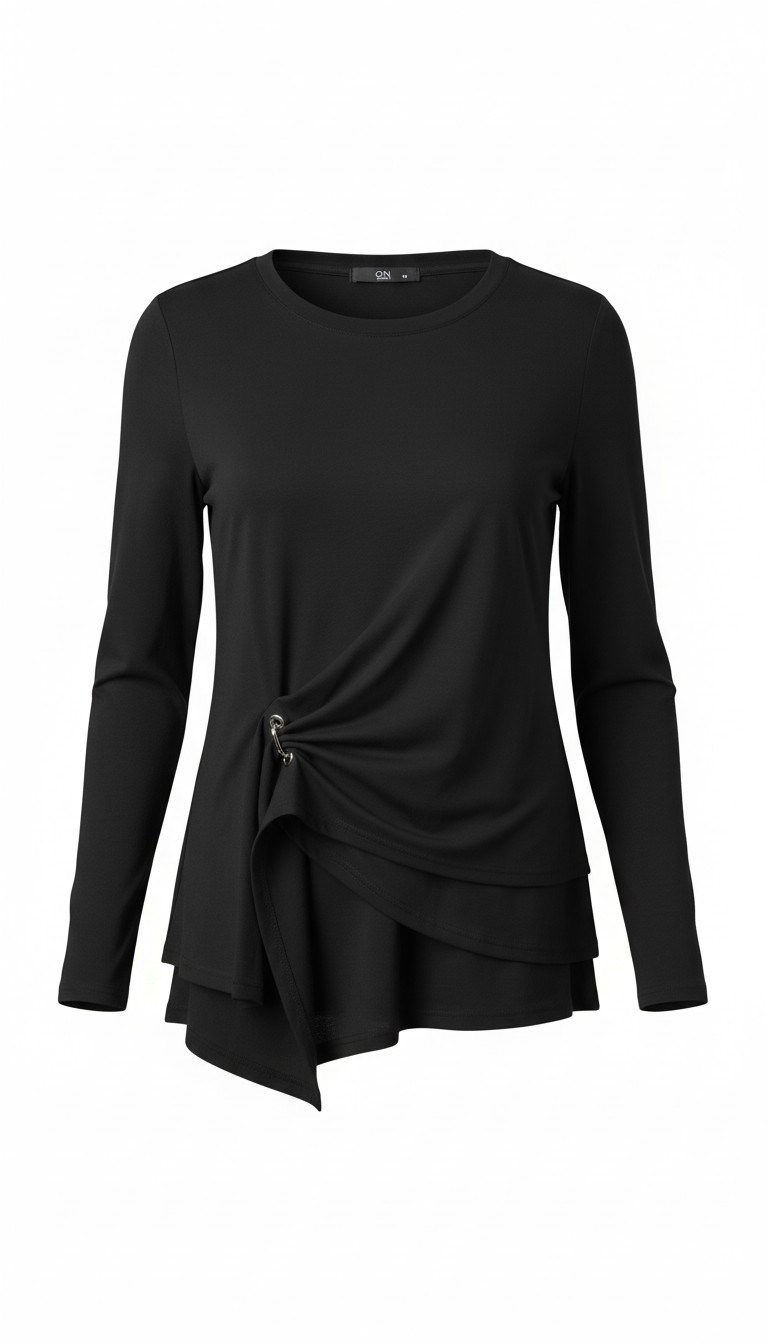 ON FASHION 26Y.ON.BLZ.70309.01 BLUZ - SİYAH
