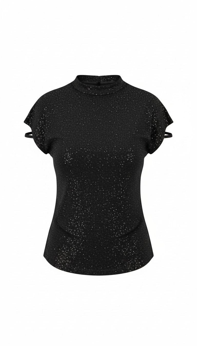 ON FASHION 26Y.ON.BLZ.70357.01 BLUZ - SİYAH