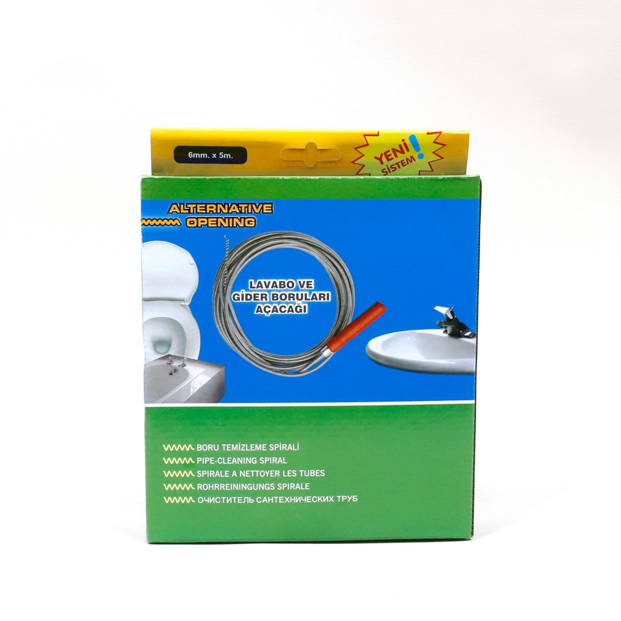 ALTERNATİF LAVABO AÇICI (SUSTA) 8 MT