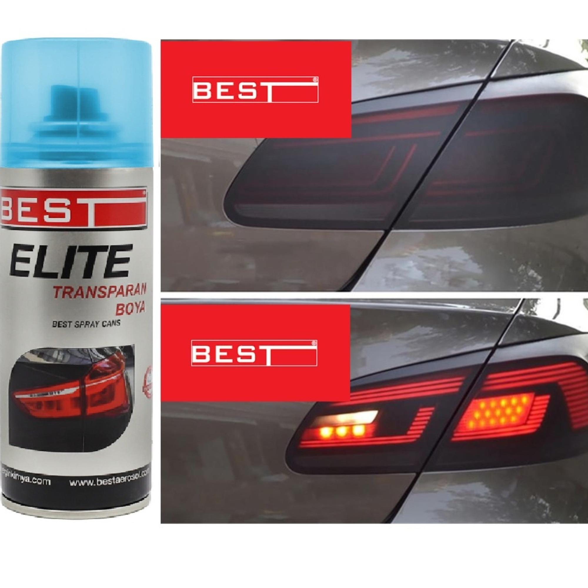 BEST ELİTE TRANSPARAN FAR BOYASI 200 ML MAVİ