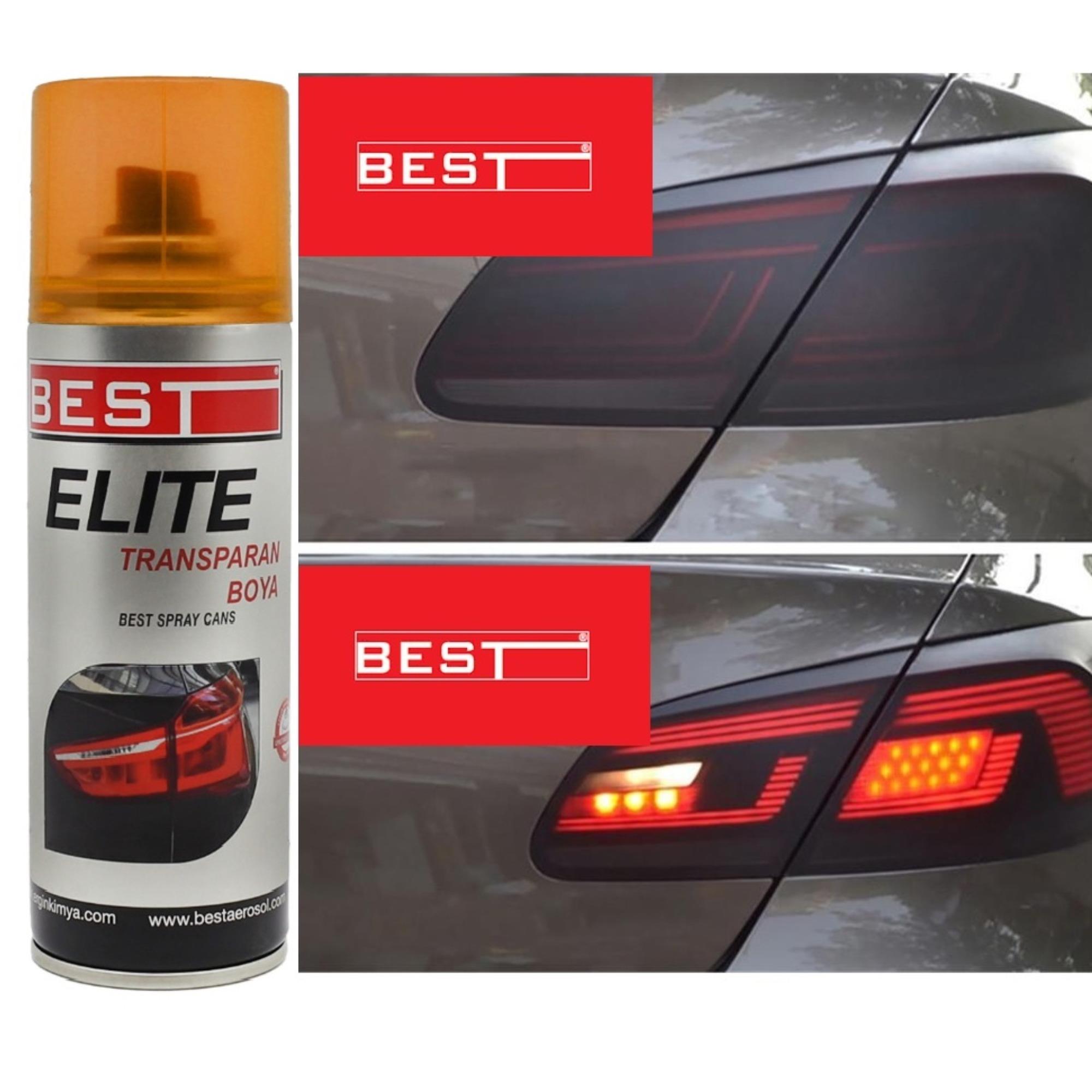 BEST ELİTE TRANSPARAN FAR BOYASI 200 ML TURUNCU